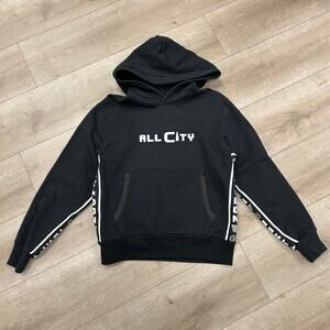 All City By Just Don Core Hoodie Sweater size Small S Black B20